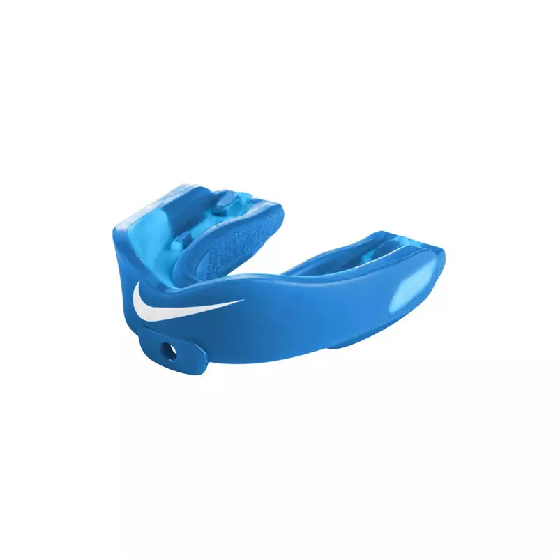 NUU36-434_Protège dent Nike Hyperstrong Adulte Bleu avec strap Goût Mélange de Baies