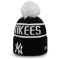 Gorro New Era Bobble MLB New York Yankees Negro para nino