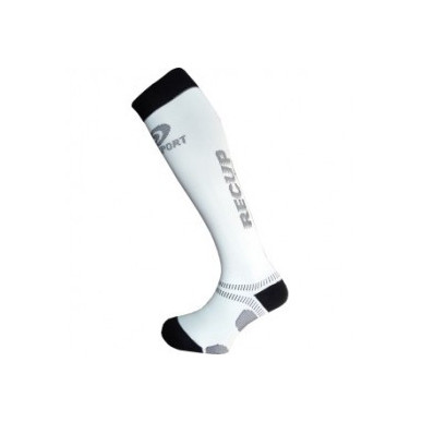 BVsport_Chaussette de récupération compressif Blanc BVsport