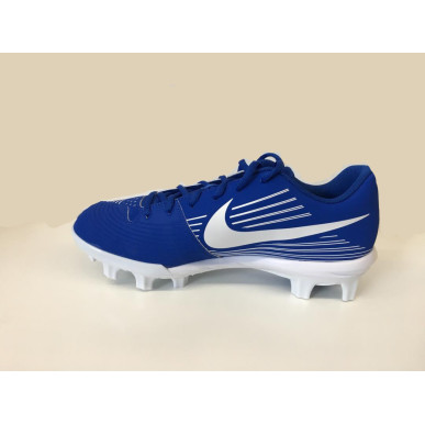 Crampons de Softball moulé Nike Lunar Hyperdiamond Varsity MCS bleu