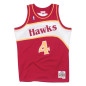 Mitchell & ness NBA Hardwood Classics swingman Jersey Spud Webb Atlanta Hawks 1986-87 red