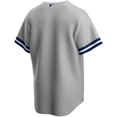 Men's Nike Replica Road MLB jersey New-York Yankees Grey