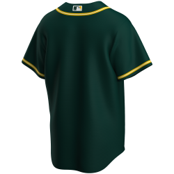 Camiseta de beisbol MLB Oakland Athletics Nike Replica alternate Verde para Hombre