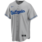 Maillot de Baseball MLB Los Angeles Dodgers Nike Replica Road Gris pour Homme Maillot de Baseball MLB Los Angeles Dodgers Nike Replica Road Gris pour Homme