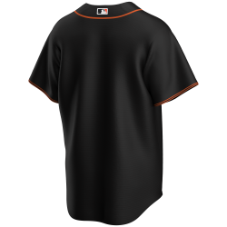 Camiseta de beisbol MLB San Francisco Giants Nike Replica alternate Negro para Hombre
