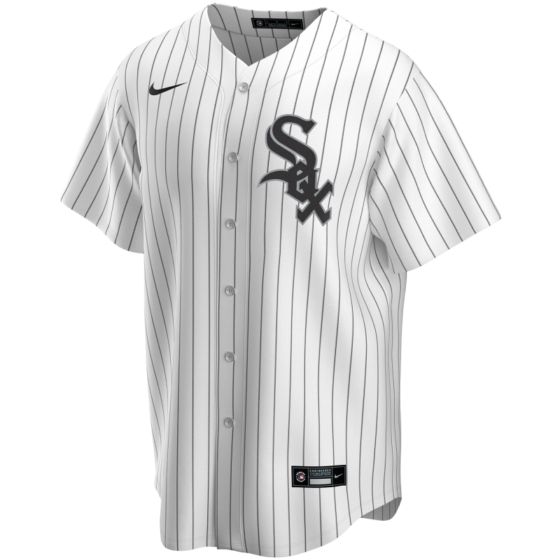 Men's Nike Replica Home MLB jersey Chicago White Sox White