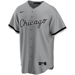Men's Nike Replica Road MLB jersey Chicago White Sox Grey