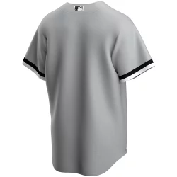 Camiseta de beisbol MLB Chicago White Sox Nike Replica Road Gris para Hombre