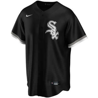 T770-RXBA_Maillot de Baseball MLB Chicago White Sox Nike Replica Alternate Noir pour Homme