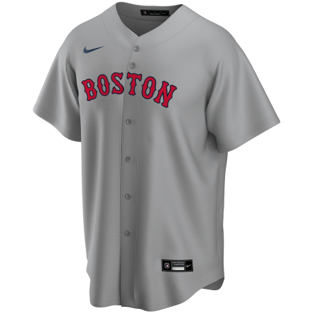 Men's Nike Replica Road MLB jersey Boston Red Sox Grey