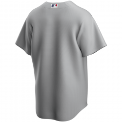 Camiseta de beisbol MLB Boston Red Sox Nike Replica Road Gris para Hombre