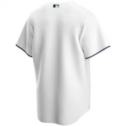 Camiseta de beisbol MLB Miami Marlins Nike Replica Home Blanco para Hombre