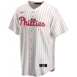 Camiseta de beisbol MLB Philadephia Phillies Nike Replica Home Blanco para Hombre