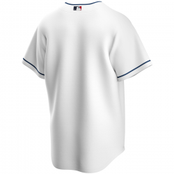 Camiseta de beisbol MLB Cleveland Indians Nike Replica Home Blanco para Hombre