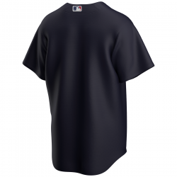 Camiseta de beisbol MLB Cleveland Indians Nike Replica alternate Azul para Hombre
