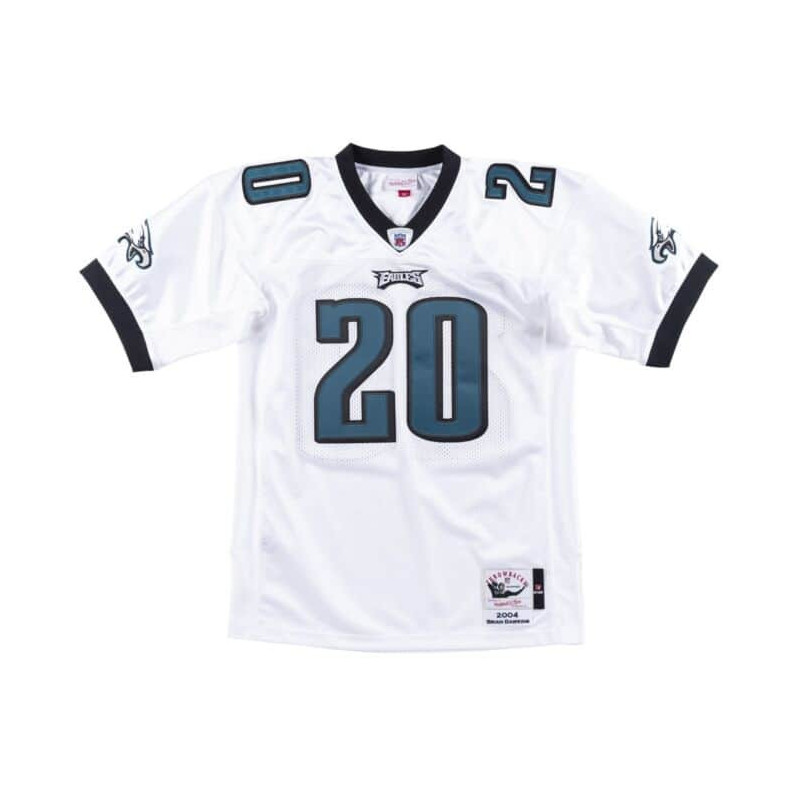 Camiseta NFL Mitchell & Ness authentic Brian Dawkins Philadelphia Eagles 2004 Blanco para hombre