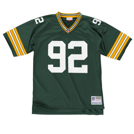 Men's Mitchell & Ness Legacy Jersey NFL Reggie White Greenbay Packers 1996 Green