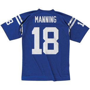 Men's Mitchell & Ness Legacy Jersey NFL Peyton Manning Indianapolis Colt 1998 royal