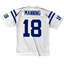 Camiseta NFL Peyton Manning Indianapolis Colt 2006 Mitchell & Ness Legacy Blanco para hombre