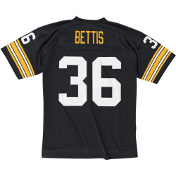 Camiseta NFL Jerome Bettis Pittsburgh Steelers 1996 Mitchell & Ness Legacy Negro para hombre
