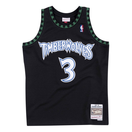 Mitchell & ness Hardwood Classics swingman jersey Stephen Marbury Minnesota Timberwolves 1997-98 Black