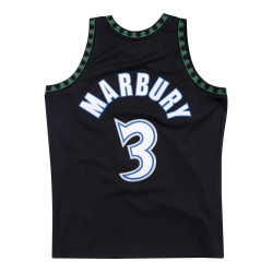 Camiseta NBA Stephen Marbury Minnesota Timberwolves 1997-98 Mitchell & ness Hardwood Classics swingman Negro