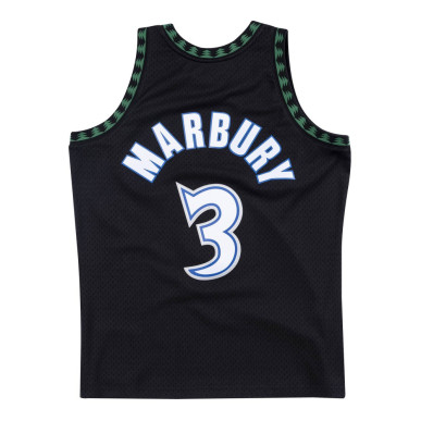 Mitchell & ness Hardwood Classics swingman jersey Stephen Marbury Minnesota Timberwolves 1997-98 Black