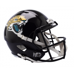 Casque de Football Americain NFL Jacksonville Jaguars Riddell Replica Noir