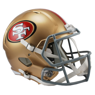 Riddell Replica Helmet NFL San Francisco 49ers Gold