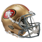 Riddell Replica Helmet NFL San Francisco 49ers Gold
