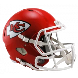 Casco de Futbol NFL Kansas City Chiefs Riddell Replica rojo