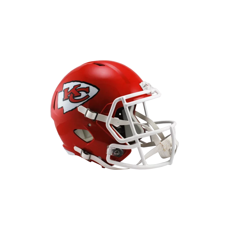 Casque de Football Americain NFL Kansas City Chiefs Riddell Replica Rouge
