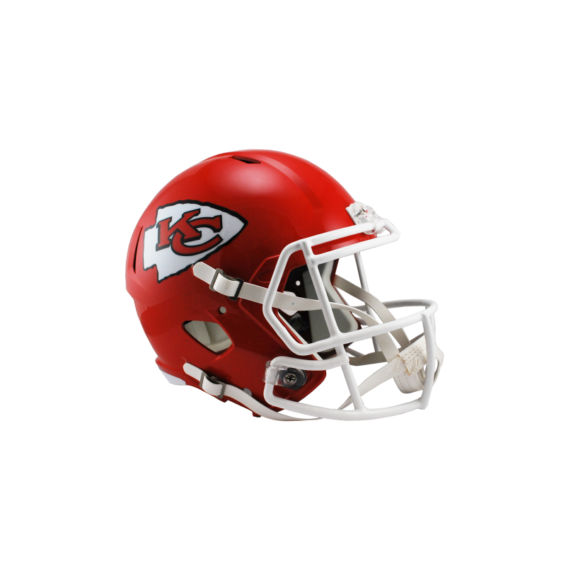 Casque de Football Americain NFL Kensas City Chiefs Riddell Replica Rouge