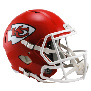 Riddell Replica Helmet NFL Kansas City Chiefs red