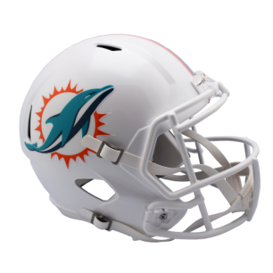 Riddell Replica Helmet NFL Miami Dolphins White