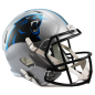 Casco de Futbol NFL Carolina Panthers Riddell Replica Gris