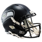 Casque de Football Americain NFL Seattle Seahawks Riddell Replica Bleu