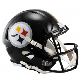 Casco de Futbol NFL Pittsburgh Steelers Riddell Replica negro