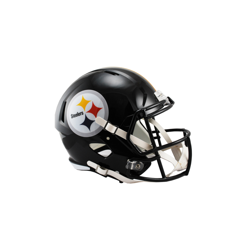 Casco de Futbol NFL Pittsburgh Steelers Riddell Replica negro
