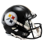 Casque de Football Americain NFL Pittsburgh Steelers Riddell Replica Noir Casque de Football Americain NFL Pittsburgh Steelers Riddell Replica Noir