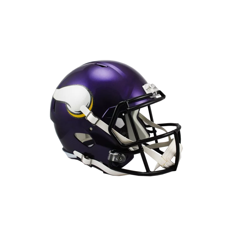 Casco de Futbol NFL Minnesota Vikings Riddell Replica Azul