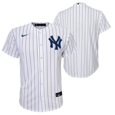 Kid's Nike Replica Home MLB jersey New-York Yankees White
