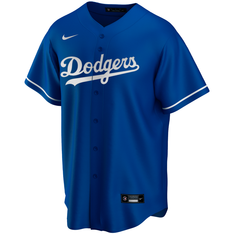 EZ3T1ZWAB-LAD_Maillot de Baseball MLB Los Angeles Dodgers Nike Replica Home Bleu pour Enfant