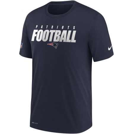 New England Patriots NFL On Field Apparel Nike Dri-Fit Workout T