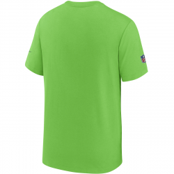 T-Shirt NFL Seattle Seahawks Nike Dri-Fit Cotton Football All Verde
