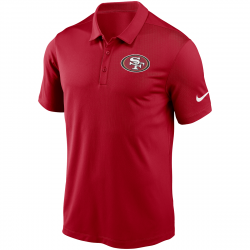 NKNB-6DL-49ERS_Polo NFL San Francisco 49ers Nike Team Logo Franchise Rouge