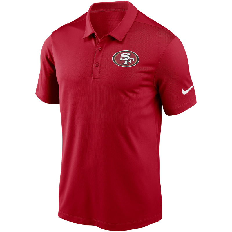 Polo NFL San Francisco 49ers Nike Team Logo Franchise Rojo