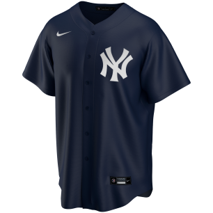 Men's Nike Replica Alternate MLB jersey New-York Yankees Navy