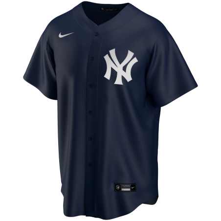 Men's Nike Replica Alternate MLB jersey New-York Yankees Navy