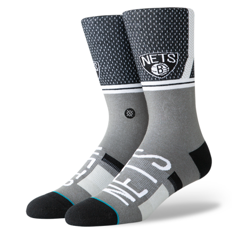 Stance Arena Short cut 2 Sock Brooklyn nets Black